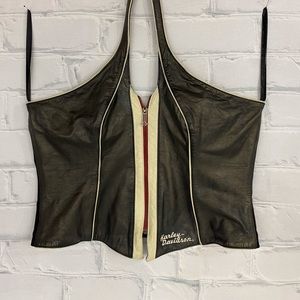 Harley Leather Halter
